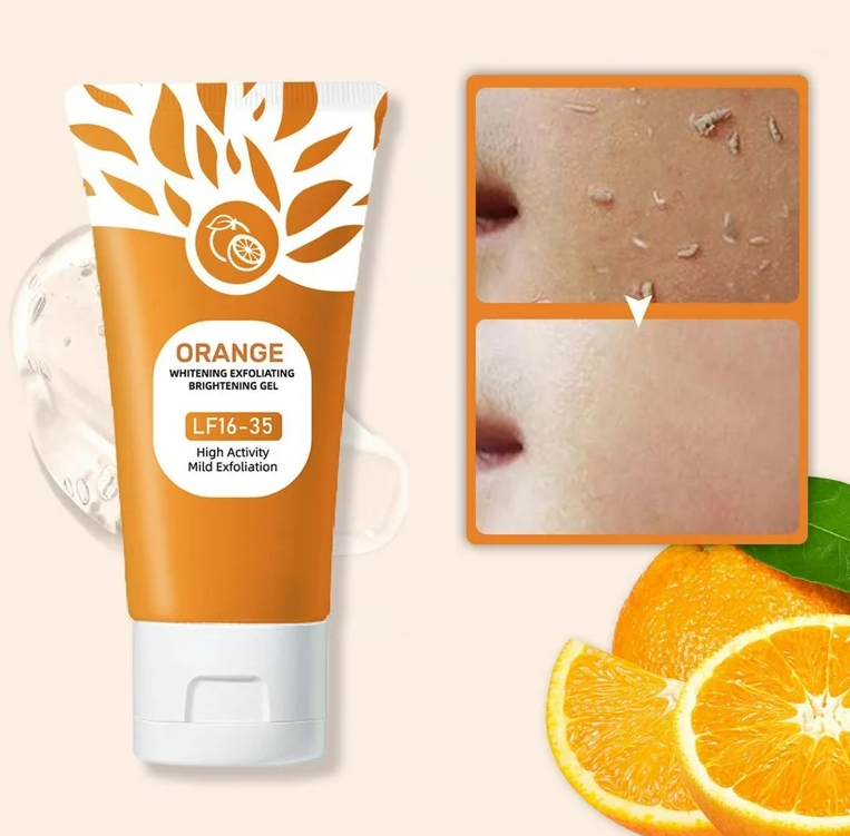 Orange Whitening Exfoliating Gel for Face & Body